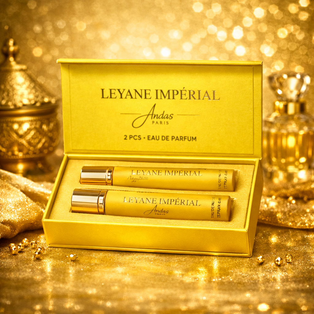 💛ANDAS PARIS-  Éclat solaire  Coffret 2 PCS